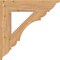 Ekena Millwork Olympic Traditional Smooth Bracket, Western Red Cedar, 5 1/2"W x 30"D x 30"H BKT06X30X30OLY01SWR - alternate 4
